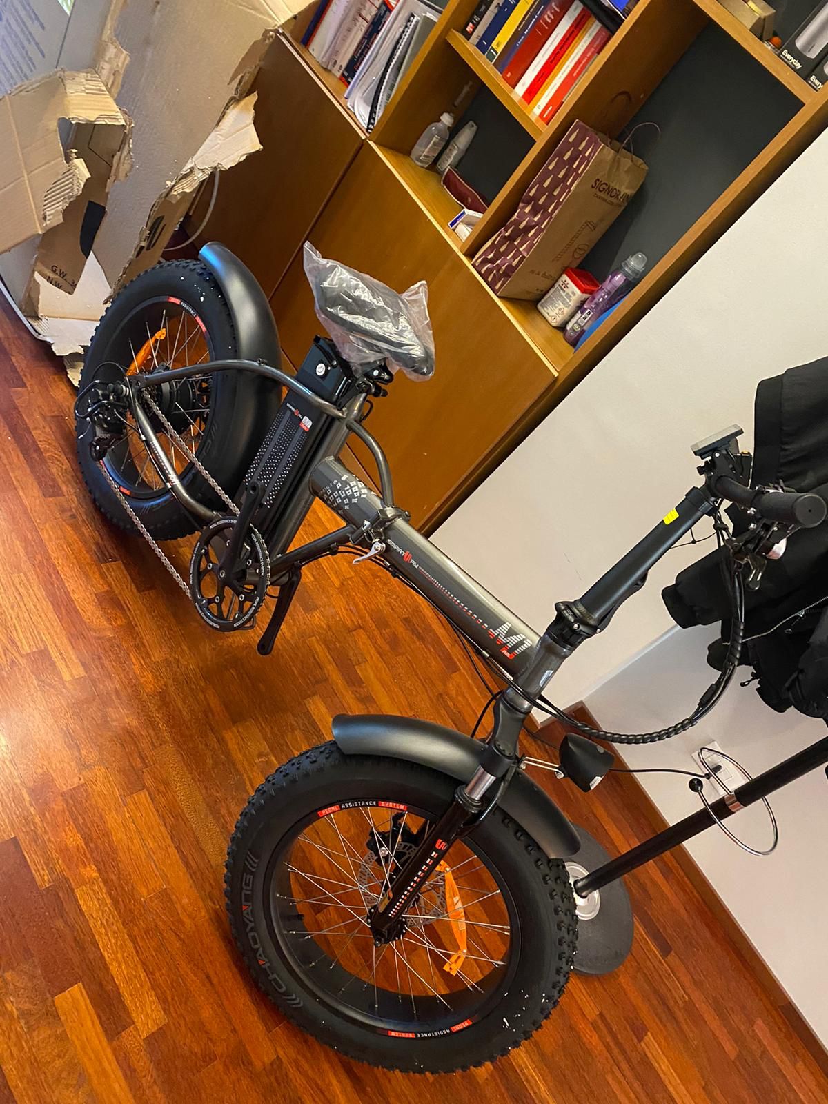 Bici elettrica pieghevole Smartway M1X